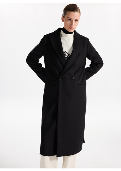 Siyah Kadın Manto F5WL-MN0140 fırsatları