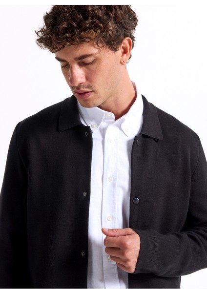 Siyah Erkek Hırka F5WM-HRK 2437 modelleri