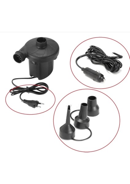 Bfs Yatak Şişirme Havuz Şişirme Boşaltma Hava Pompası