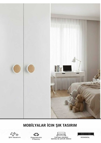 Imt Aksesuar Piyano Düğme (10 Adet) Mobilya Yatak Odası Mutfak Dolabı Çekmece Tv Ünitesi Kulpu indirimleri