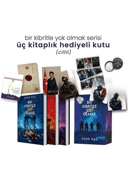 Bir Kibritle Yok Olmak Serisi - Üç Kitaplık Hediyeli Kutu
