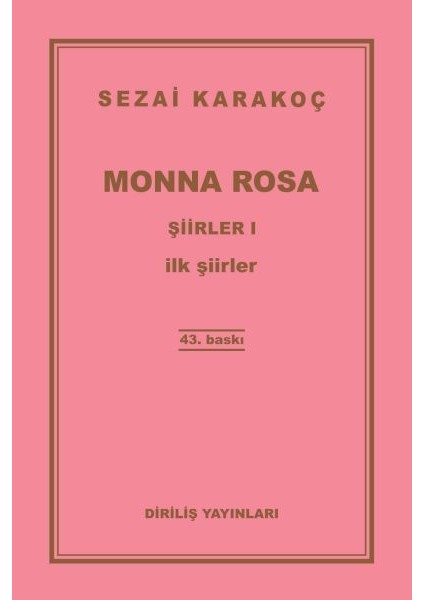 Şiirler 1 - Monna Rosa