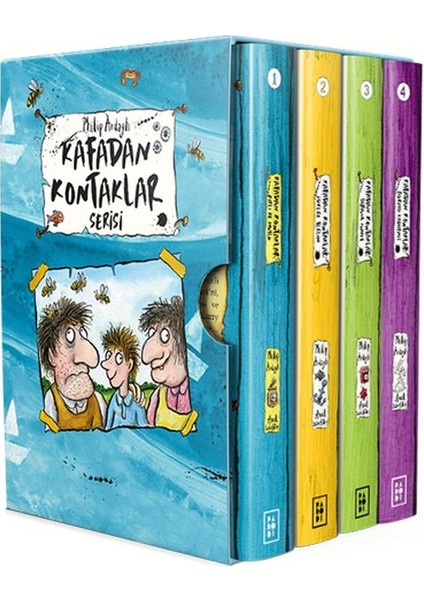 Kafadan Kontaklar Serisi - 4 Kitap Kutulu Set