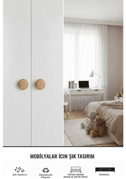 Piyano Düğme (5 Adet) Mobilya Yatak Odası Mutfak Dolabı Çekmece Tv Ünitesi ve Ofis Mobilyası Kulpu fırsatları