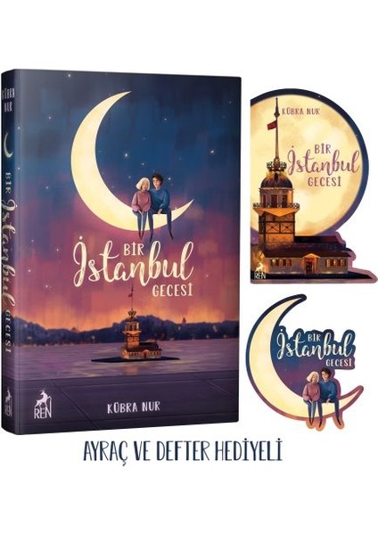 Bir Istanbul Gecesi (Ciltli) Ayraç Hediyeli