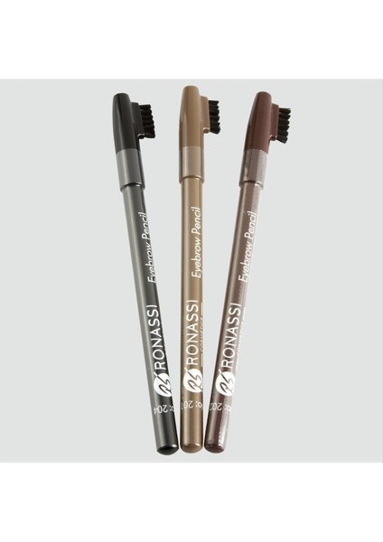 Techmrt Ronassi Kaş Kalemi-Kahverengi