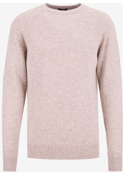 Bisiklet Yaka Slim Fit Düz Gri Melanj Erkek Kazak F5WM-KZK 2331 fiyatları