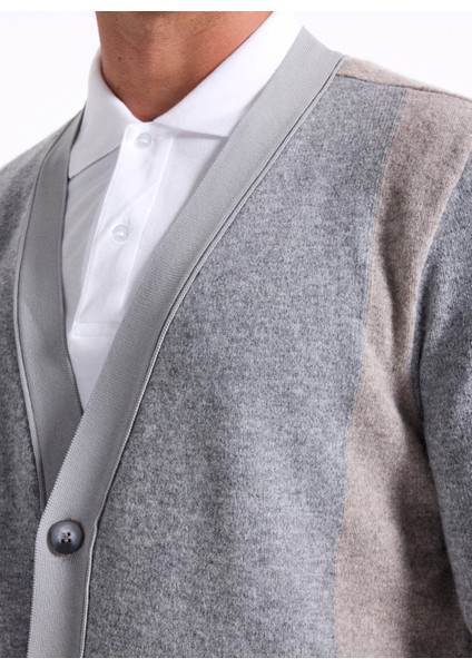 Bej - Gri Erkek Hırka F5WM-HRK 2338 fırsatları