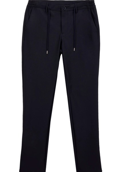 Bağlamalı Bel Normal Paça Jogger Lacivert Erkek Pantolon F5WM-PNT 2527 fiyatları