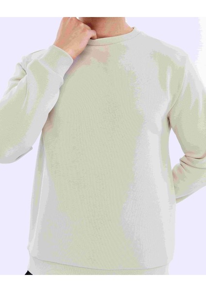 Tonnio Erkek Gri Regular Fit Sweatshirt