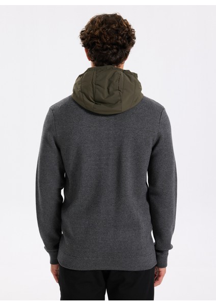 Antrasit Erkek Hırka F5WM-HRK 2514 indirimleri