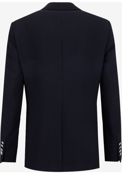 Slim Fit Siyah Erkek Petek Desenli Ceket Napoli -B fiyatları