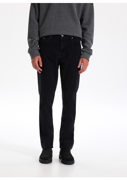Normal Bel Düz Paça Slim Fit Antrasit Erkek Denim Pantolon J5WM-PNT7869 modelleri