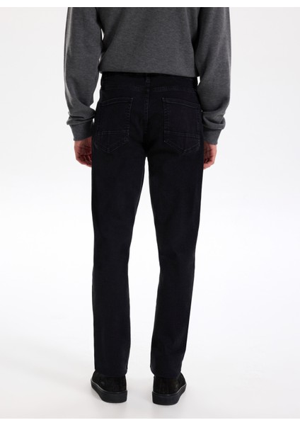 Normal Bel Düz Paça Slim Fit Antrasit Erkek Denim Pantolon J5WM-PNT7869 indirimleri