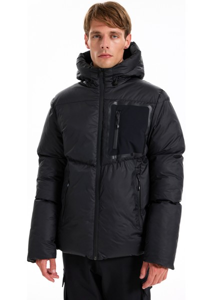 Siyah Erkek Mont J5WM-MNT7695