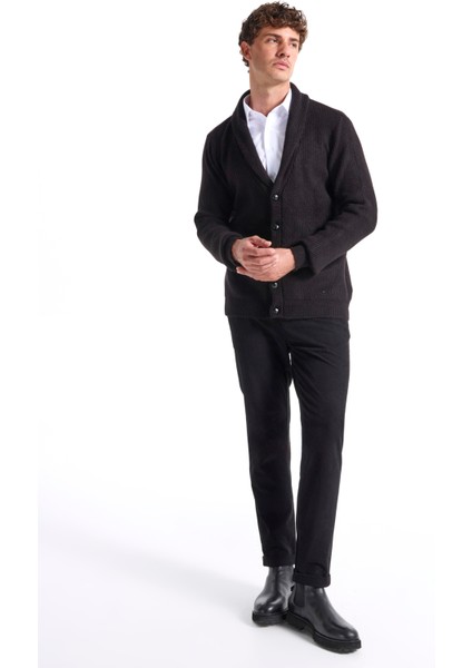 Siyah Erkek Hırka F5WM-HRK 2267 fiyatları