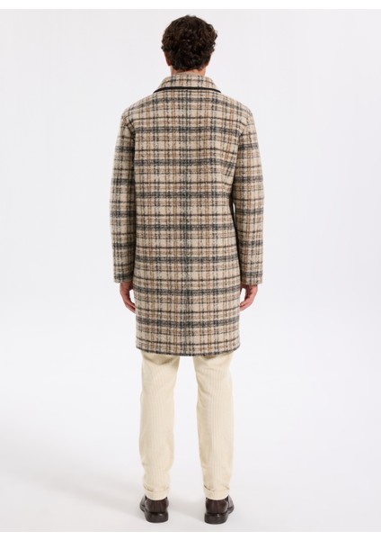 Çok Renkli Erkek Palto F5WM-PLT 2563