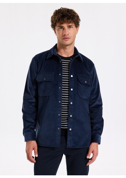 Mavi Erkek Düz Relaxed Gömlek Ceket F5WM-GML 2379 fiyatları