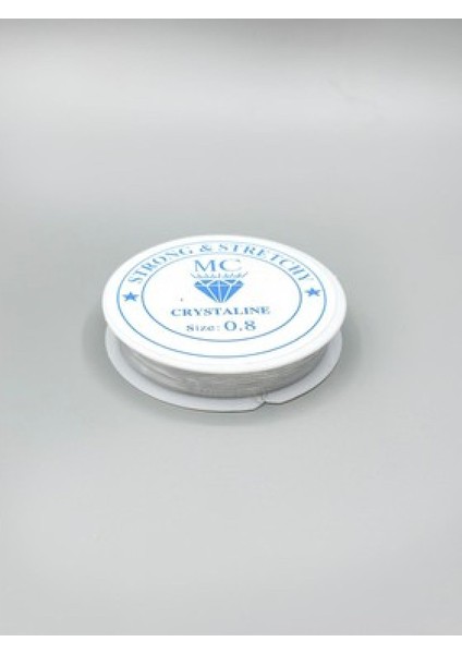 Lastikli Misina Ip Şeffaf 0.8 mm 10 Adet fiyatları