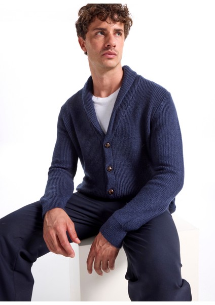 Lacivert Erkek Hırka F5WM-HRK 2267