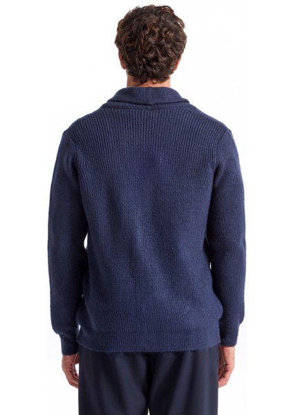 Lacivert Erkek Hırka F5WM-HRK 2267 indirimleri