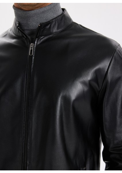 Siyah Erkek Deri Mont F5WM-MNT 2502 fırsatları