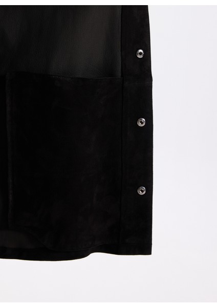 Siyah Erkek Deri Mont F5WM-MNT 2436