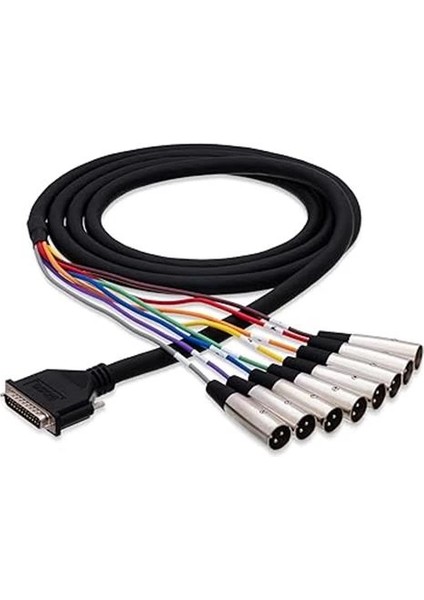 8'li DB25-XLRM Snake Kablo 3 M (DTM-803)