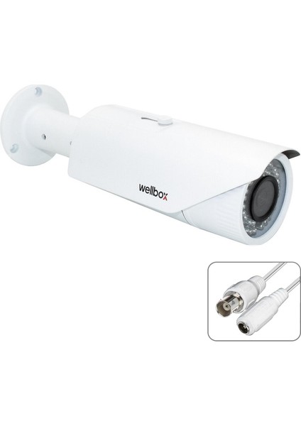 WB-B2023M Bullet Ahd Kamera 2mp 3.6mm Metal Dış Mekan