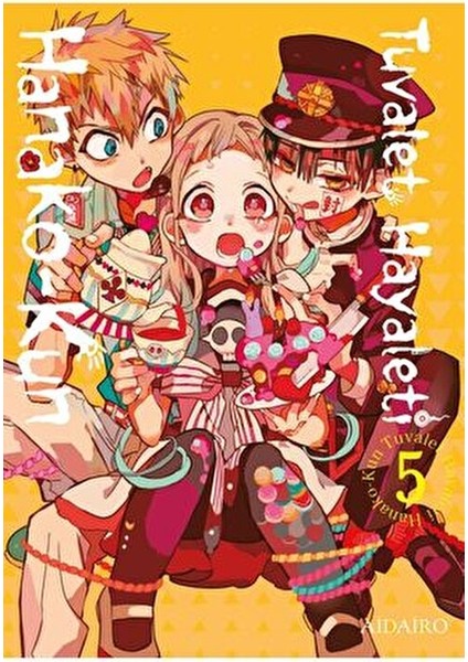 Tuvalet Hayaleti Hanako-Kun 5. Cilt AidaIro Ciltsiz 180 Sayfa modelleri