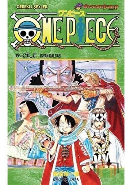 One Piece 19. Cilt Türkçe Çizgi Roman Eiichiro Oda 1. Baskı fiyatları