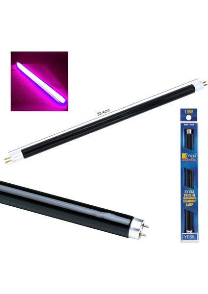 TRI-10W Floresan Ampul Mor 10W