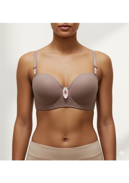 Push Up Sütyen – Destekli & Balensiz Rahat Tasarım C Cup
