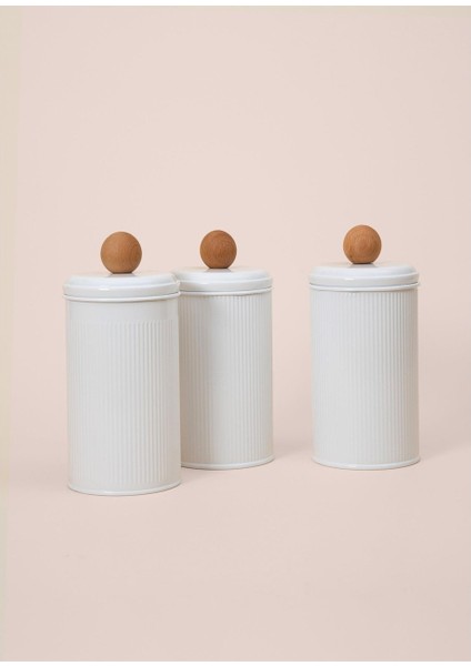 Stripe Çay Kahve Şeker Kavanozu 1,20 Lt