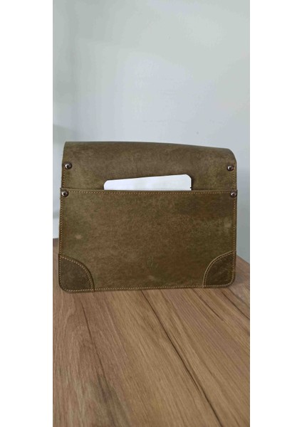 Gerçek Deri Pueblo Haki Kol Çantası fiyatları