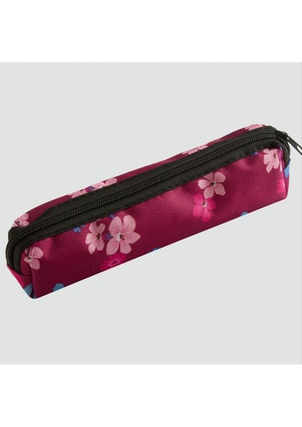 Techmrt Çiçek Desenli Kalemlik Cüzdan-Kırmızı fiyatları