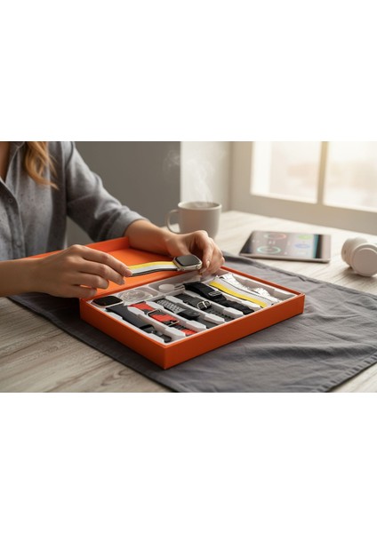 Akıllı Kol Saati 7 Kordonlu( 1çelik ) fiyatları