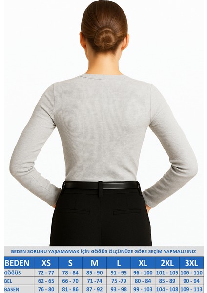 Bisiklet Yaka Uzun Kol Fitilli Bluz fiyatları