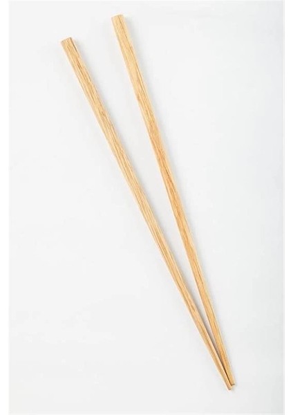 Çok Kullanımlık Bambu Sade Ahşap Chopstick | Tekrar Kullanılabilir ve Yıkanabilir Bambu