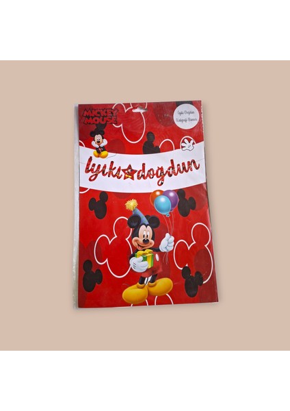 Mickey Mouse Temalı Banner