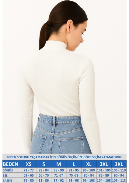 Balıkçı Yaka Uzun Kol Fitilli Bluz fiyatları