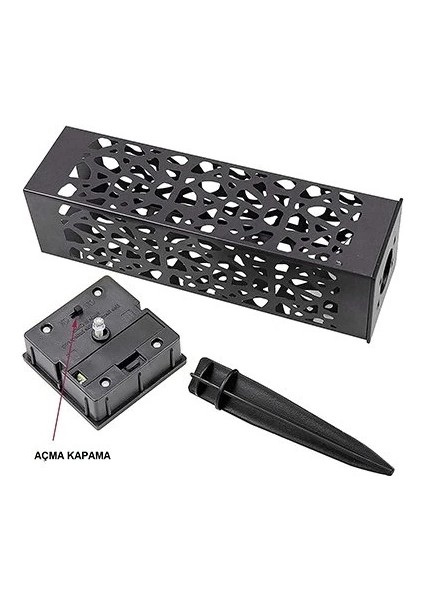 Bfs Dekoratif Solar Güneş Enerjili Bahçe Aydınlatması Yürüyüş Yolu Seti ( 8 Adet ) modelleri