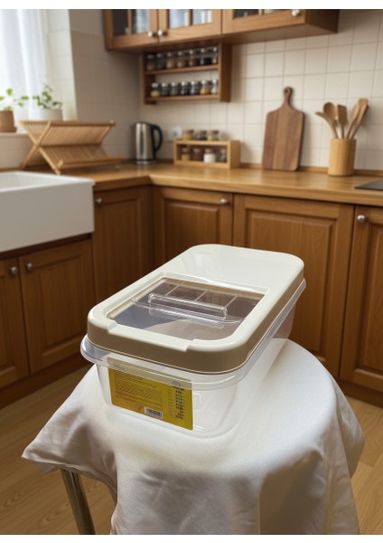 Hediyeli Gıda Saklama Kabı Seti – Büyük Boy 5lt Kapaklı Saklama Kabı + Smoke 4’lü Kap Seti Hediye | Hava Geçirmez, Şeffaf, Dayanıklı fırsatları