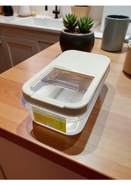 Hediyeli Gıda Saklama Kabı Seti – Büyük Boy 5lt Kapaklı Saklama Kabı + Smoke 4’lü Kap Seti Hediye | Hava Geçirmez, Şeffaf, Dayanıklı indirimleri