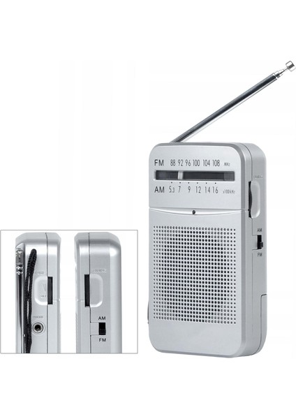 Mini Pilli Radyo Fm/am/sw Ranchı RC-961