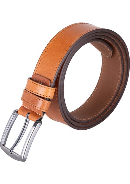 Bloombelt Heritage Camel Hakiki Deri Erkek KEMER-110CM