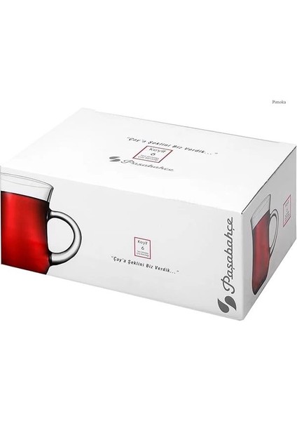 Paşabahçe-G4 Çay Bardak 6 Lı Kulplu Çay Bardağı indirimleri