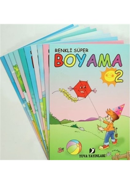 Süper Boyama Ince (10 Adet)