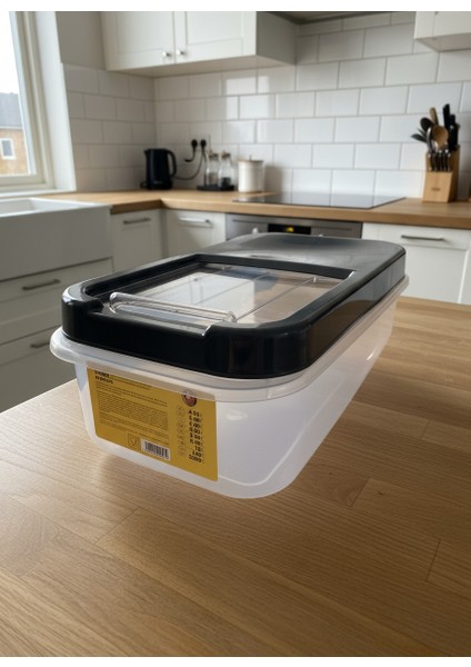 Hediyeli Gıda Saklama Kabı Seti – Büyük Boy 5lt Kapaklı Saklama Kabı + Smoke 4’lü Kap Seti Hediye | Hava Geçirmez, Şeffaf, Dayanıklı modelleri