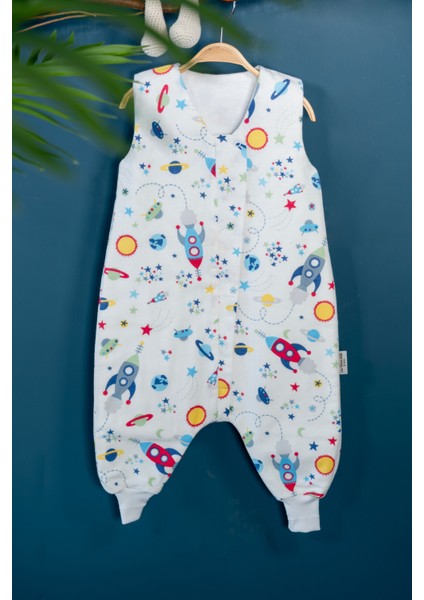 Kışlık Çocuk Uyku Tulumu 1 Tog Organik Pamuklu Kolsuz Pazen modelleri
